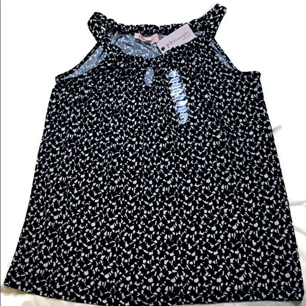 Philosophy Keyhole top- M
